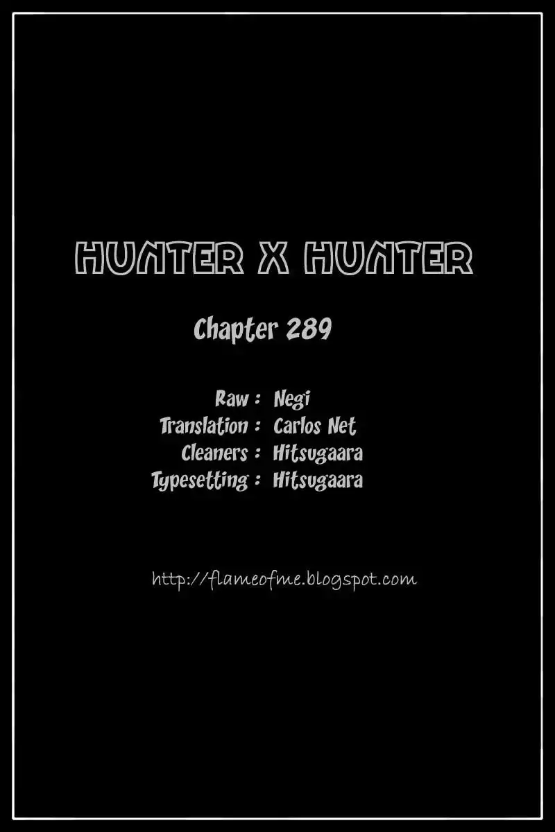 Hunter x Hunter Chapter 289 19